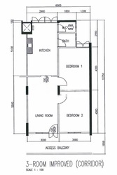 Blk 2 Brickworks Estate (Bukit Merah), HDB 3 Rooms #503816161